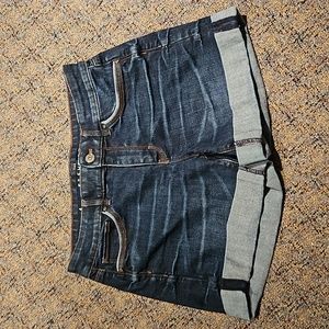 White House Black Market - Women's Denim Shorts - size 4